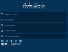Tablet Screenshot of andrewhasman.com